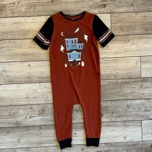 Rags | Halloween Haunted House Romper | Size: 3/4